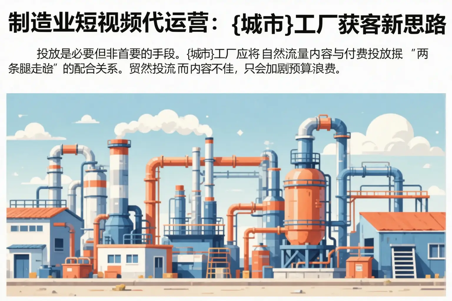 制造业短视频代运营:柳北工厂获客新思路